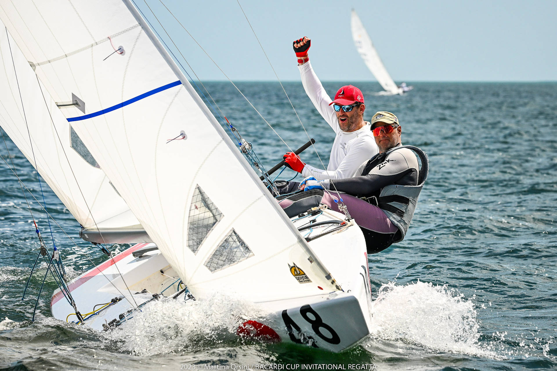 Mateusz Kusznierewicz & Bruno Prada win the final race and the 96th Bacardi Cup (c) Martina Orsini