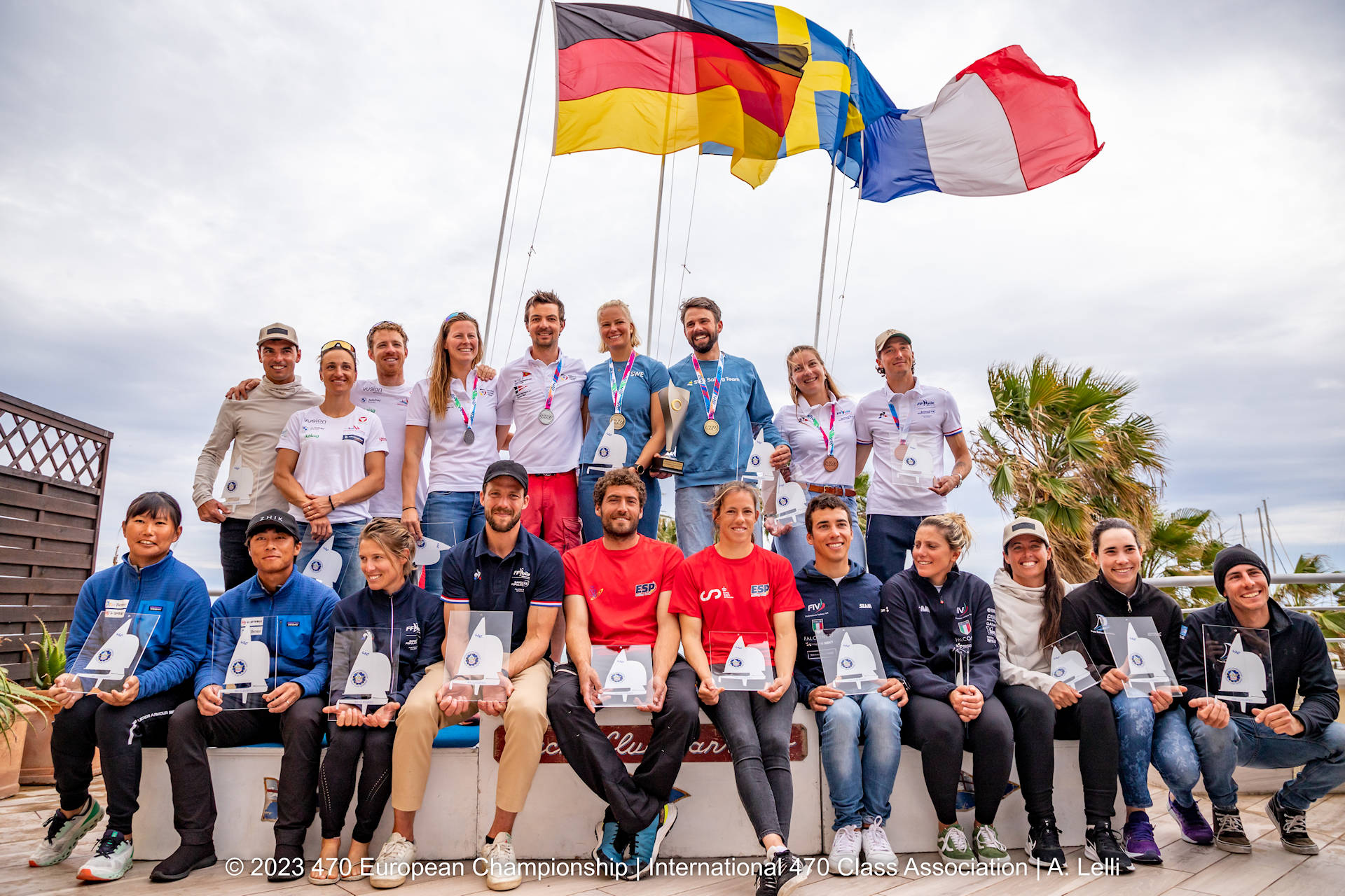 470 Europeans Prize Winners (c) A. Lelli