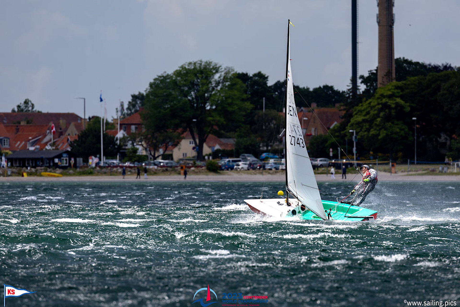 Contender Worlds 2023 at Kerteminde, Denmark (c) Kristian Joos / www.sailing.pics